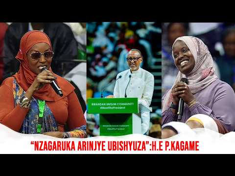 PEREZIDA KAGAME YAHUYE N ABASILAMU BAMUTURA IBIBAZO BIBUGARIJE BATANDUKANA ABAHUMURIJE