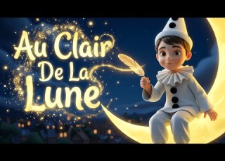  Au Clair De La Lune L Aventure De Pierrot Et De Sa Plume Berceuse Comptine Bébé