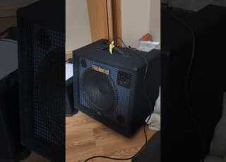 Roland KC 550 Stereo Mixing Keyboard Amp Test For Auction