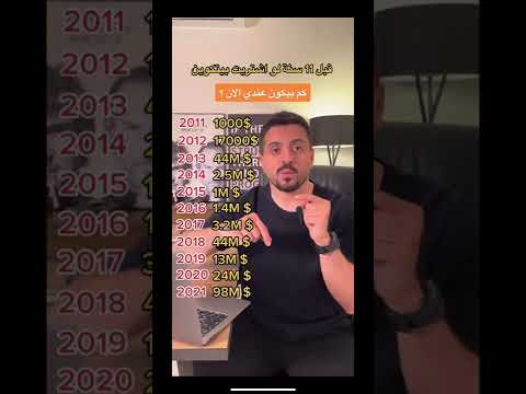 قبل ١١ سنة لو اشتريت بيتكوين كم بيكون الان Shorts