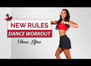  Dua Lipa New Rules FULL BODY DANCE WORKOUT Tanzen Abnehmen Spaß Ohne Geräte