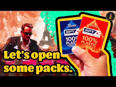 Official Fournier European Poker Tour Playing Cards