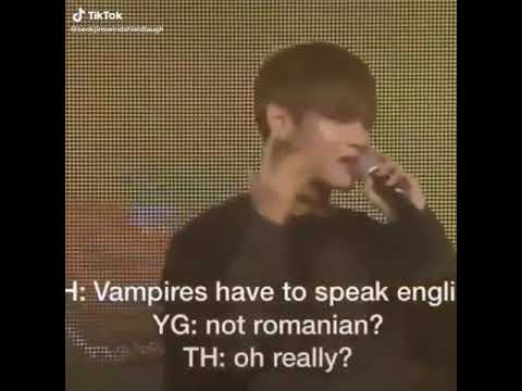 Yoongi And TaeTae Speaking About Vampires And Romania