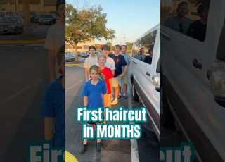 First Haircut In MONTHS