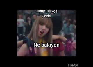Jump Türkçe Sahte çeviri Keşfetbeniöneçıkar Blackpink Squidgame Viral