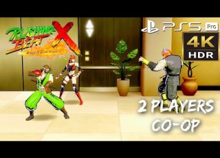  2 Players Co Op Rushing Beat X Return Of Brawl Brothers Walkthrough PS5 Pro 4K HDR