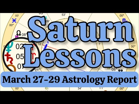 March 27 29 2026 Astrology Report