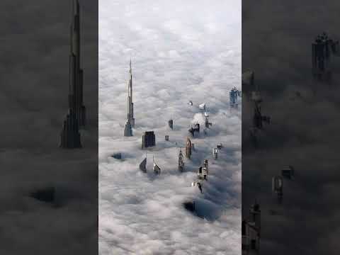 ناطحات السحاب فاقت السحب دبي الامارات العربية المتحدة ناطحات السحاب فاقت السحب دبي الامارات العربية المتحدة