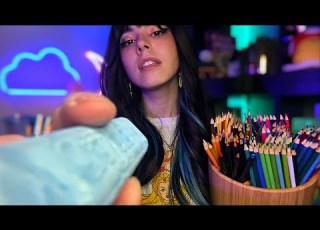 ASMR You Are My Art Project Camera Touching Personal Attention Role Play
