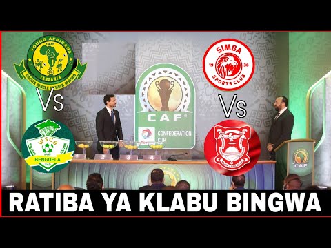 LIVE RATIBA IMETOKA CAF WATANGAZA RATIBA YA KLABU BINGWA YANGA SIMBA WAPANGIWA TIMU HIZI KUBWA