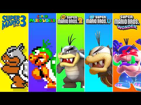 Evolution Of Morton Koopa In Super Mario Games 1988 2026