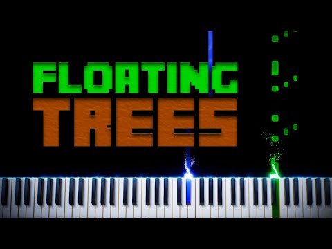 C418 Floating Trees From Minecraft Volume Beta Piano Tutorial