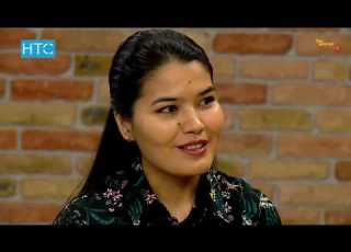 Анделек деген ырды комуз чертип жандуу аткарган Гүлнур Асанова Таң Шоола НТС