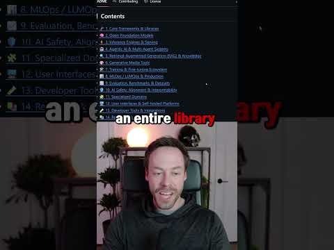 Every Top Open Source AI Project In 1 Place