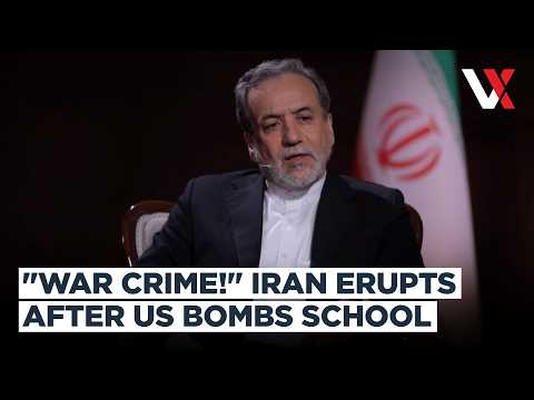 Barbaric Attack Iranian FM Araghchi Calls Out US For Attack On Girls School In Minab VERTEX Barbaric Attack Iranian FM Araghchi Calls Out US For Attack On Girls School In Minab VERTEX