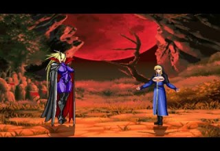 SCHLUSSEL Vs DRACULINA BATHORY High Level Gameplay KOF Mugen