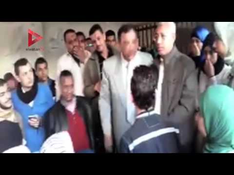 عميد معهد تمريض بالإسكندرية يصفع طالبا على وجهه