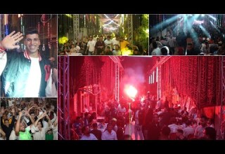 مجدى الزهار من فرحة اولاد الشيخ المنيب بتفرح برعايه Dj قطة درامزات Blha و Hamode