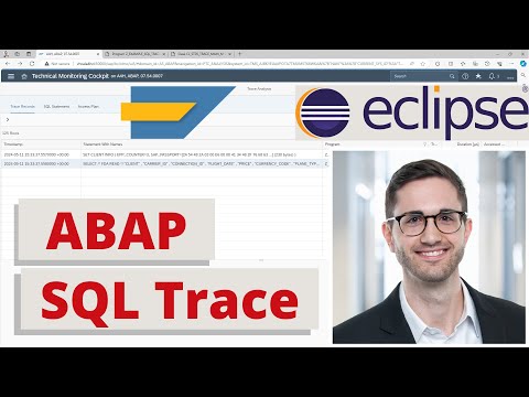 ABAP SQL Trace Analysis Analyzing Database Access With SQL Trace In ST05 And ADT Eclipse