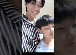  ENG Wooyoung S Little Sibling Appears On Live Ateez