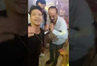 النجم سمير هلال عيد ميلاد الاداره مستر عبد المجيد قريه عبد المجيد