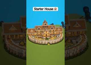 Minecraft Ultimate Starter House New 3D Build Guide Now Link In Bio Minecraft