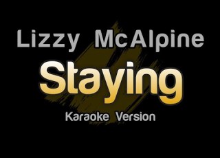 Lizzy McAlpine Staying Karaoke Version