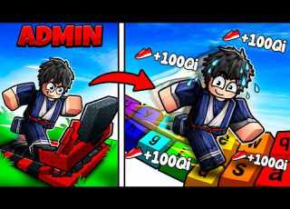 I Started Over With ADMIN TREADMILL In 1 Speed Keyboard Escape Roblox
