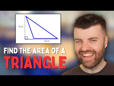 How To Find The Area Of ANY Triangle Maths Made Easy