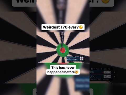 Craziest Scoring Sequence In Darts History Shorts