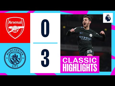 Classic Highlights Arsenal 0 3 Man City SANÉ AND SILVA SINK ARSENAL