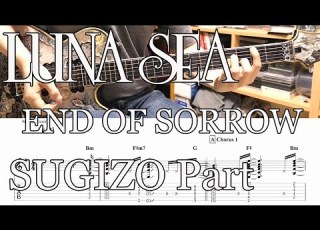TAB LUNA SEA END OF SORROW LIVE SUGIZO Part