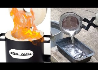 I Bought An Aluminum Melter Devil Forge 10KG Propane Furnace Review