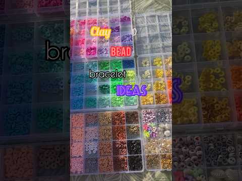Clay Bead Bracelet Ideas Pt 2 Bracelets Ideas Braceletideas Beads Preppy Smallbizz