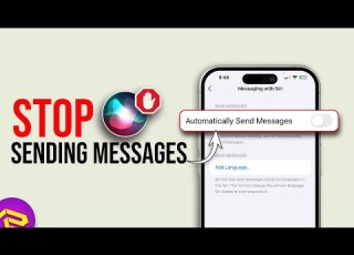 How To Stop Siri From Automatically Sending Messages On IPhone Turn Off Auto Send Siri IOS 18