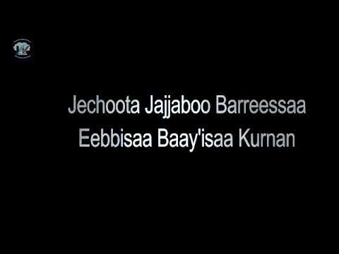 Jechoota Ijoo Kitaaba Eebbisaa Baay Isaa Irraa Fuudhame