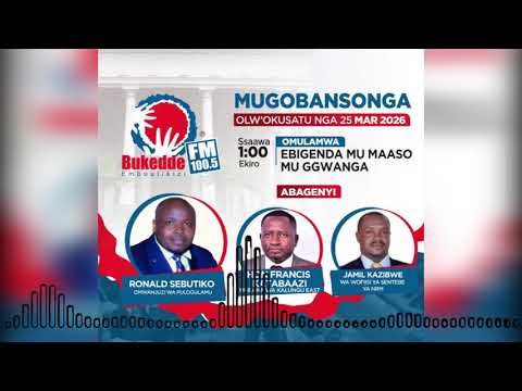 Mugobansonga Ebigenda Mu Maaso Mu Ggwanga
