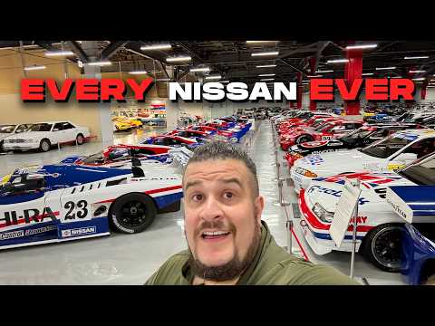 Insane Nissan Car Collection Heritage Collection
