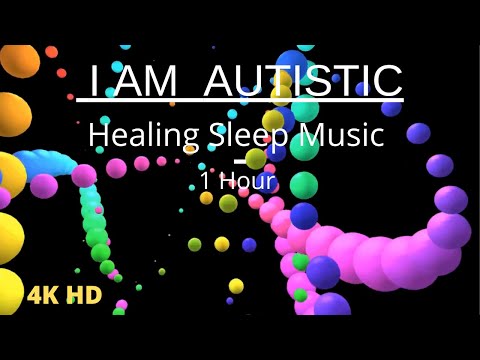 1 Hour Autism ADHD SPD Aspergers Healing Sleep Sensory Music Colorful Spiral Beads