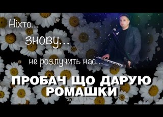 Ти пробач мені що дарую знову ті білі ромашки Влад Комар