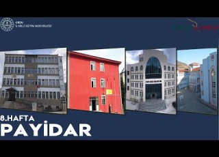 ORDU KAMUS 8 HAFTA PAYİDAR AYBASTI A İ H L AYBASTI ANADOLU LİSESİ AYBASTI FEN LİSESİ AYBASTI MTAL