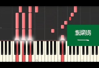 Saudi Arabia Anthem نشيد السعودية Easy Piano By Lotfy