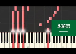 Saudi Arabia Anthem نشيد السعودية Easy Piano By Lotfy