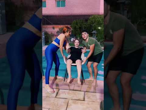 تحدي كرسي المسبح مع انس وبيسان