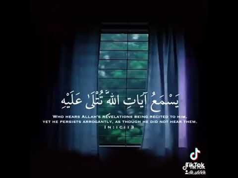 ويل لكل افاك اثيم يسمع ايات الله تتلى عليه ثم يصر مستكبرا كان لم يسمعها بصوت ياسر الدوسري ويل لكل افاك اثيم يسمع ايات الله تتلى عليه ثم يصر مستكبرا كان لم يسمعها بصوت ياسر الدوسري