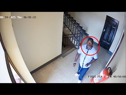 ANGALIA JAMAA MWIZI ANAYEIBIA WATU HOTELINI ANASWA NA CCTV CAMERA ANACHUKUA CHUMBA PESA LAPTOP