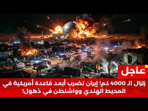 عاجل ليلة سقوط ديمونة زلزال الـ 4000 كم يضرب المحيط الهندي ويصدم واشنطن