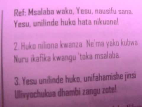 YESU UNIONYE TENA MSALABA WAKO
