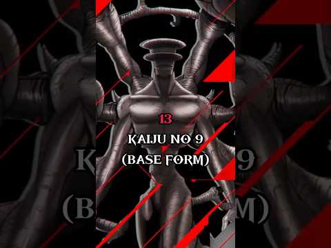 The 16 Strongest Kaiju No 8 Characters Viral Trending Anime Kaiju Shorts