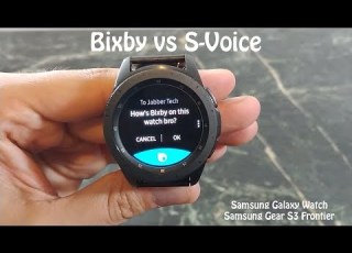 Samsung Bixby On The Galaxy Watch Really Just S Voice With A New Name